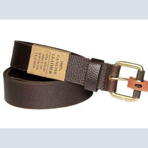 NEW Stone Mountain Leather Belt Brown Men's Size XL 42-44